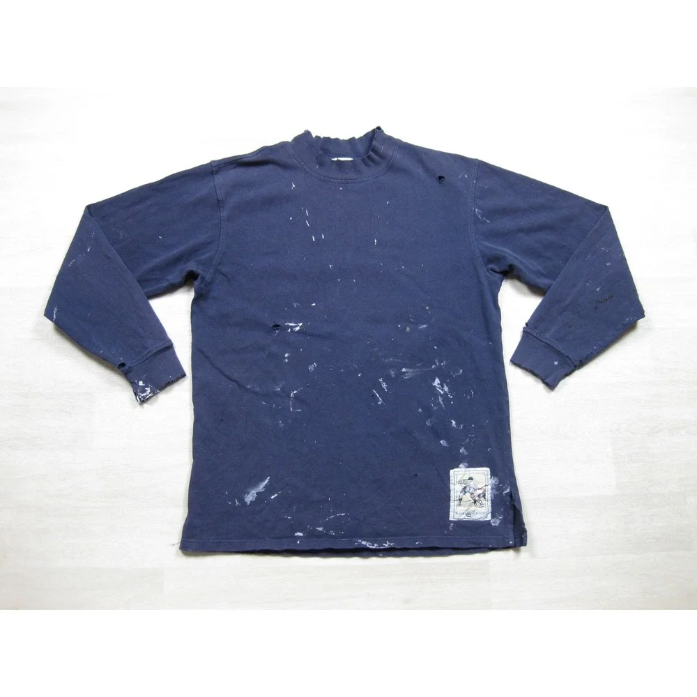 Vintage 90s Banana Republic Rugby Safari & Travel T-Shirt (M) Long Sleeve Thrash
